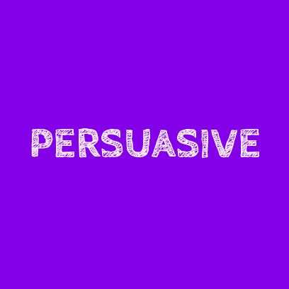 Persuasive writing prompts