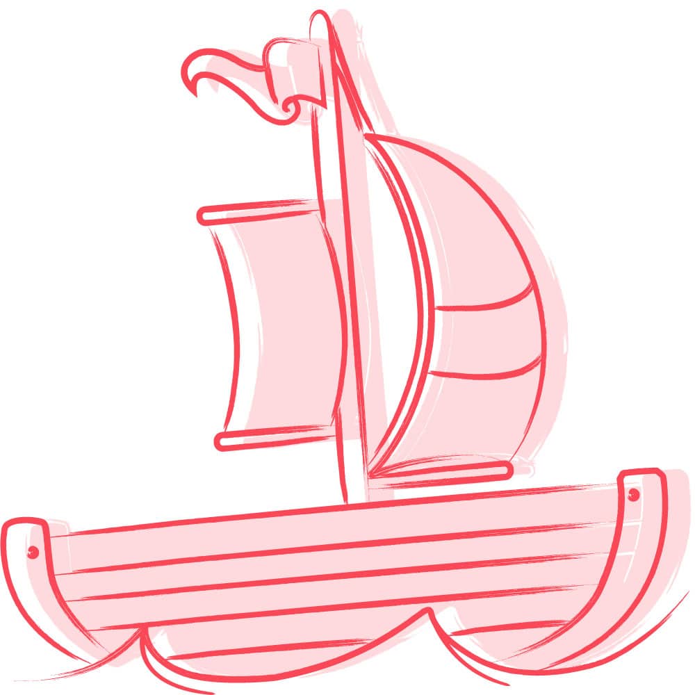 The Scribblebibble ship