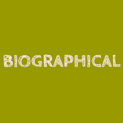 Biographical writing prompts