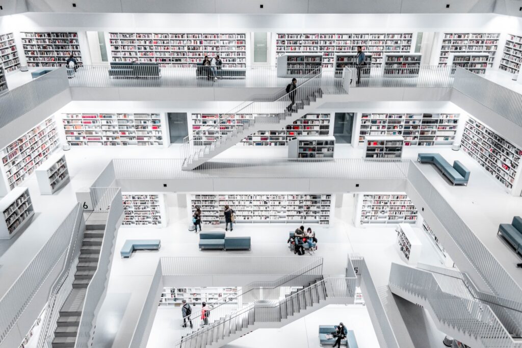 Library by Christian Wiediger